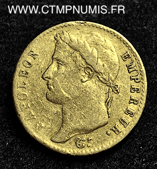 20 FRANCS OR NAPOLEON CENT-JOURS 1815 BAYONNE