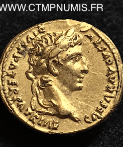 AUGUSTE AUREUS OR R/ QUADRIGE A DROITE TTB