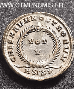 CRISPUS NUMMUS R/ CAESAR... VOT V SISCIA EMPIRE