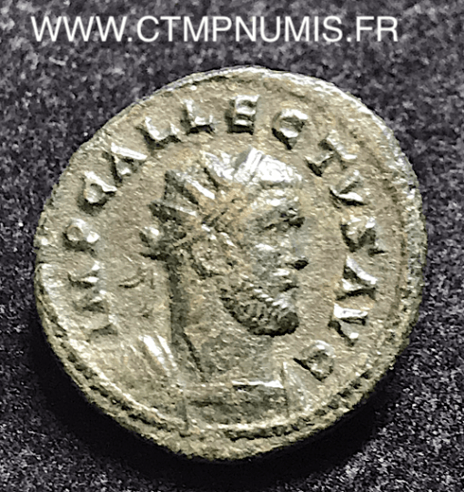 EMPIRE ALLECTUS AURELIANUS R/ GALERE COLCHESTER