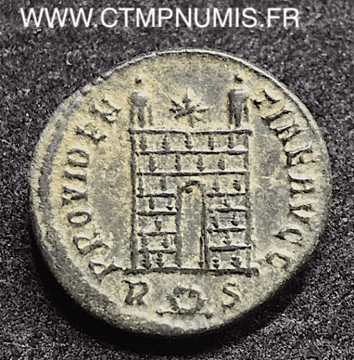 EMPIRE CONSTANTIN I° R/ PORTE DE CAMP ROME