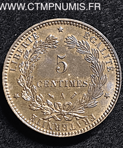 5 CENTIMES CERES 1891 A PARIS SUP+