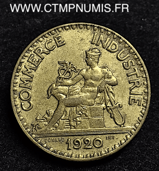 2 FRANCS DOMARD CHAMBRES DE COMMERCE 1920