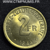 2 FRANCS FRANCE 1944 PHILADELPHIE SUP+