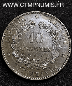 10 CENTIMES CERES 1880 A PARIS TTB+