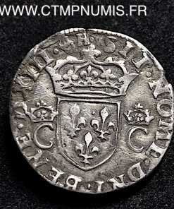 CHARLES IX TESTON FAUTE 513 (1553) K BORDEAUX