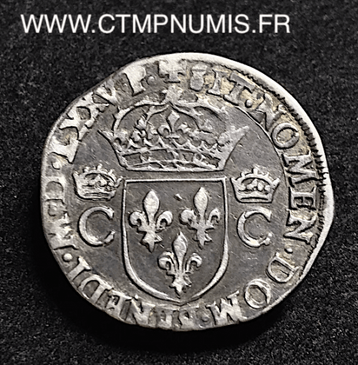 HENRI III AU NOM CHARLES IX TESTON 1575 TOULOUSE