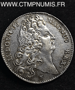 JETON ARGENT LOUIS XIV SANGLIER 1707