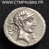 DENIER ARGENT REPUBLIQUE VIBIA,QUADRIGE,