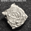 CADURQUES DRACHME ARGENT TETE TRIANGULAIRE