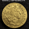 LOUIS XIV LOUIS D'OR AU BUSTE JUVENILE 1661 A PARIS