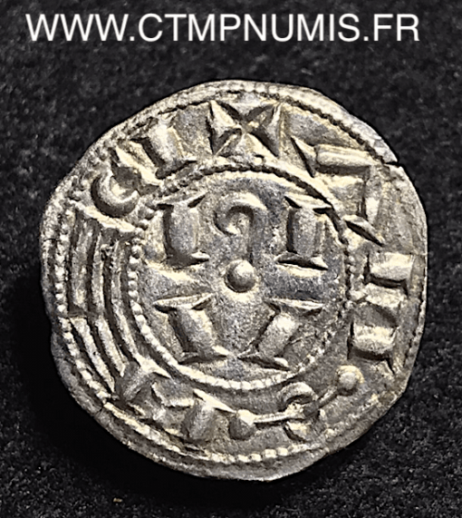 LANGUEDOC DENIER ARGENT TYPE DE LESCURE ALBI