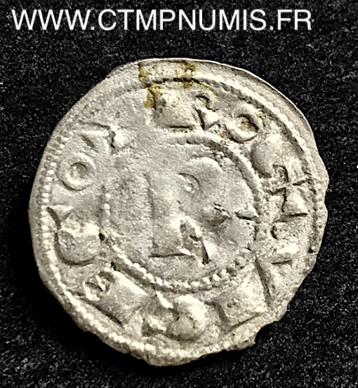 LANGUEDOC DENIER ARGENT ROGER II BEZIERS