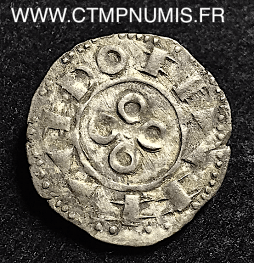 LANGUEDOC MELGUEIL DENIER ARGENT ANONYME