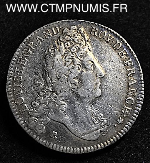 JETON ARGENT LOUIS XIV ACADEMIE FRANCAISE 1695