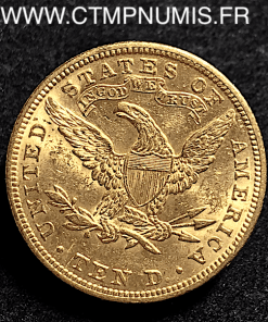 USA 10 DOLLAR OR EAGLES 1892