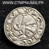 DENIER ARGENT ALPHONSE JOURDAIN TOULOUSE