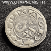 OBOLE ARGENT ALPHONSE DE FRANCE TOULOUSE