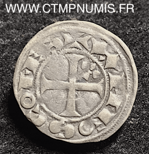 OBOLE ARGENT ALPHONSE DE FRANCE TOULOUSE