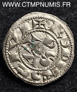 LANGUEDOC DENIER ARGENT HUGUES II III RODEZ