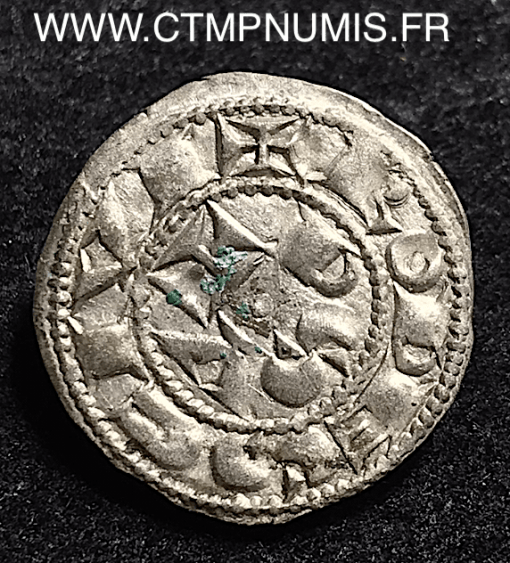 LANGUEDOC DENIER ARGENT HUGUES II III RODEZ