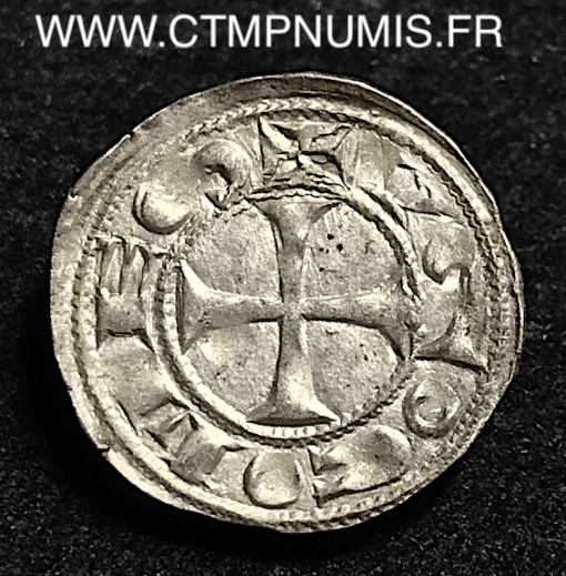 LANGUEDOC DENIER ARGENT HUGUES II III RODEZ