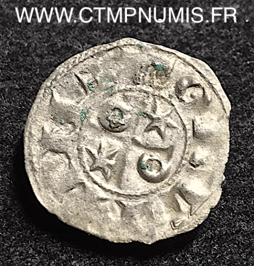 ESPAGNE DENIER ARGENT ALPHONSE VI TOLEDE