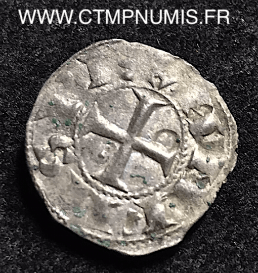 ESPAGNE DENIER ARGENT ALPHONSE VI TOLEDE