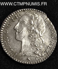 LOUIS XV 1/10 ECU ARGENT BANDEAU 1769 TOULOUSE