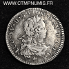 LOUIS XV 1/6 ECU DE FRANCE 1723 M TOULOUSE