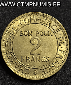 2 FRANCS CHAMBRES COMMERCE DOMARD 1927 