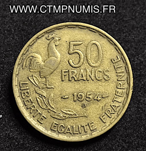 50 FRANCS G.GUIRAUD 1954 B