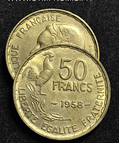 50 FRANCS G.GUIRAUD 1958