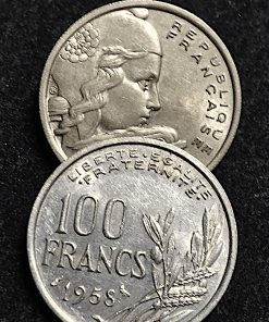 100 FRANCS COCHET 1958 CHOUETTE SUP