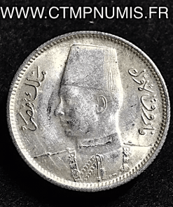 EGYPTE 2 PIASTRES ARGENT 1942