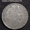 LOUIS XIV ECU AUX 3 COURONNES 1712 9 RENNES