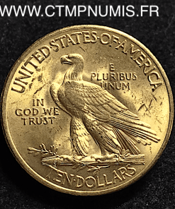 USA 10 DOLLAR OR EAGLES TETE D'INDIEN 1932