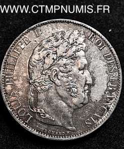 5 FRANCS ARGENT LOUIS PHILIPPE I° 1846 A PARIS