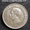 10 CENTIMES NAPOLEON III TETE NUE 1856 LILLE