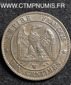 10 CENTIMES NAPOLEON III TETE NUE 1856 LILLE 