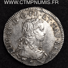 LOUIS XV 1/2 ECU DE FRANCE ARGENT 1721 M TOULOUSE