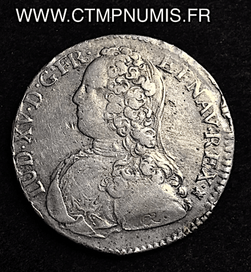 LOUIS XV 1/2 ECU AUX 1727 M TOULOUSE