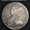 LOUIS XV 1/2 ECU ARGENT 1729 M TOULOUSE