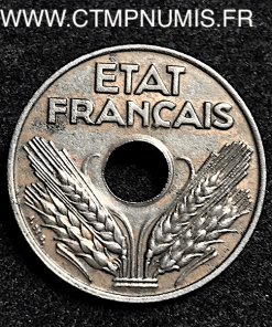 20 CENTIMES FER 1944 TTB+