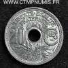 20 CENTIMES LINDAUER ZINC 1945 C CASTELSARRAZIN