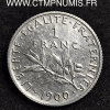 1 FRANC SEMEUSE ARGENT 1900 TTB+