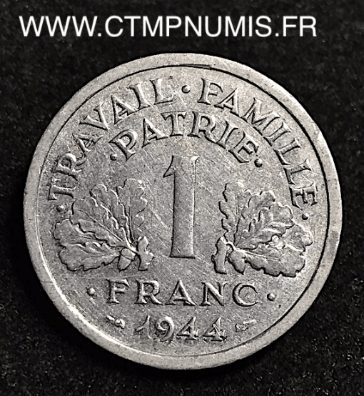 1 FRANC 1944 PETIT C CASTELSARRAZIN