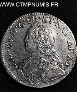 LOUIS XV ECU ARGENT 1726 M TOULOUSE