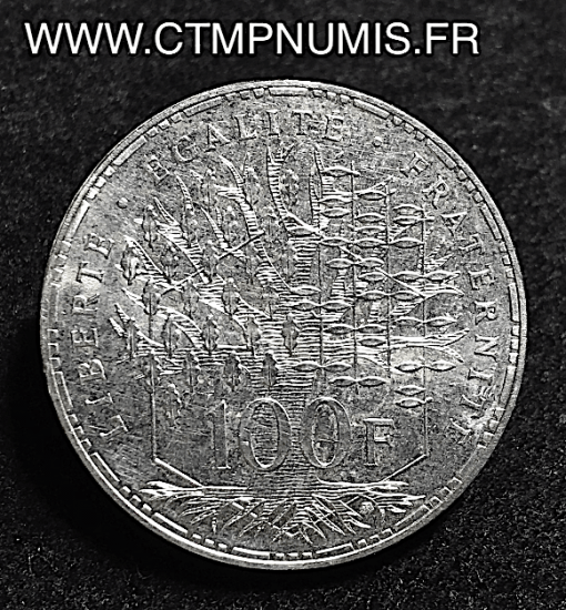 100 FRANCS ARGENT PANTHEON 1996 SUP RARE