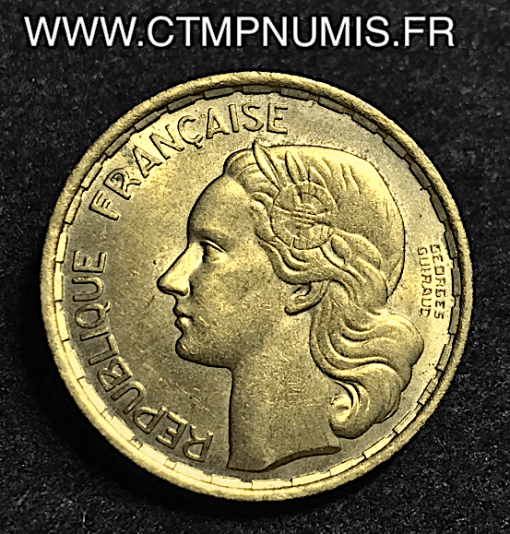20 FRANCS GEORGES GUIRAUD 1950 B 4 FAUCILLE
